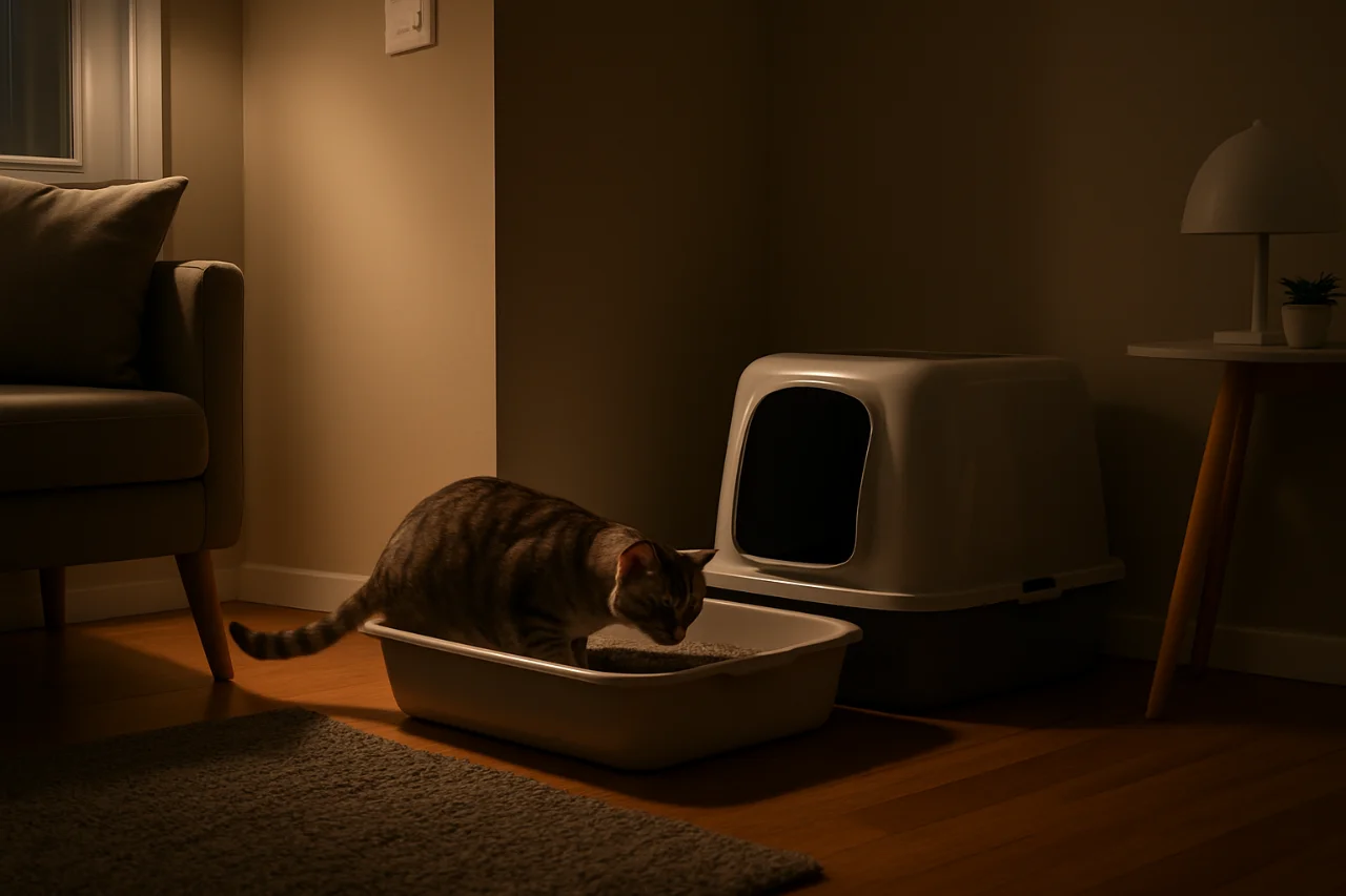 배변 관리: 고양이의 가장 민감한 문제